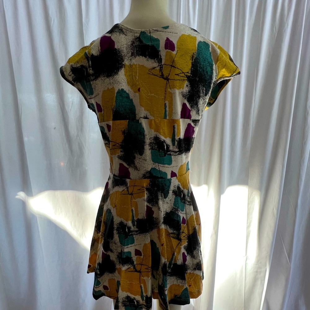 NWT! Effie's Heart retro mini dress. Adorable mid-century look. - Picture 3 of 6